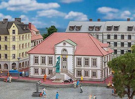 Faller Quakenbruck Town Hall Kit 3-15/16 x 2-3/16 x 2-3/16'' 10 x 5.6 x 5.6cm Z-Scale Faller Quakenbruck Town Hall Kit 3-15/16 x 2-3/16 x 2-3/16'' 10 x 5.6 x 5.6cm Z-Scale