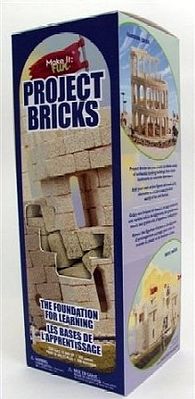 Floracraft Make it Fun- Project Bricks Tan Styrofoam Kit (285pcs)