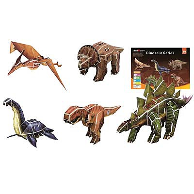 Firefox Dinosaur 94pcs (5 Styles) 3D Jigsaw Puzzle #bd-p0065