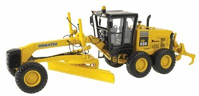 First-Gear GD655 Motor Grader (yellow) Diecast Model Construction Equipment 1/50 Scale #503062
