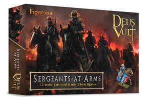 Fireforge 28mm Deus Vult Sergeants at Arms (12 Mtd) Fireforge 28mm Deus Vult Sergeants at Arms (12 Mtd)