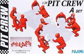 Fujimi Formula 1 Pit Crew Set A Plastic Model Vehicle Accessory Set 1/20 Scale #11244 Fujimi Formula 1 Pit Crew Set A Plastic Model Vehicle Accessory Set 1/20 Scale #11244