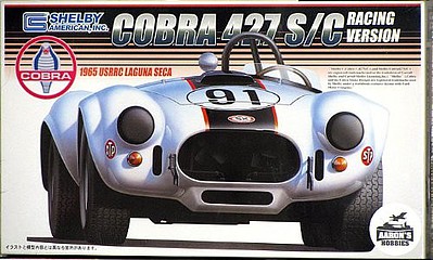 Fujimi 1965 Shelby Cobra 427S/C #91 Race Car USRRC Plastic Model Car Kit 1/24 Scale #12092