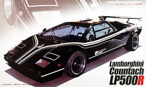 Fujimi Lamborghini Countach LP500R Sports Car Plastic Model Car Kit 1/24 Scale #12181 Fujimi Lamborghini Countach LP500R Sports Car Plastic Model Car Kit 1/24 Scale #12181