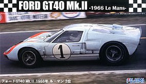 Ford GT40 Mk II #1 1966 LeMans Race Car Plastic Model Car Kit 1/24 Scale #12604