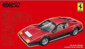Fujimi Ferrari 512BB Sports Car Plastic Model Car Kit 1/24 Scale #12632