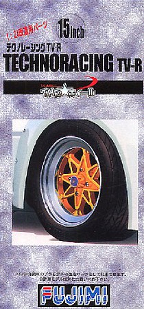 Fujimi 1/24 Technoracing TV-R 15 Tire & Wheel Set (4)
