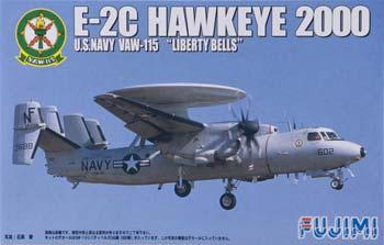 Fujimi E-2C Hawkeyes 2000 VAW-115 Plastic Model Airplane Kit 1/72 Scale #27037