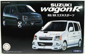 Fujimi Suzuki Wagon R RR/RR Sport Version 4-Door Plastic Model Car Kit 1/24 Scale #3985