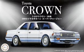 Fujimi Toyota Crown HT2000 Royal Saloon Super Charger Plastic Model Car Vehicle 1/24 Scale #3994