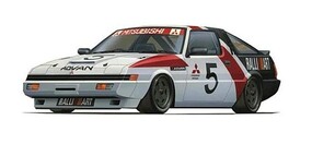 Fujimi 1/24 1985 Mitsubishi Starion Race Car