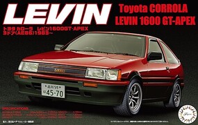 Fujimi 1/24 1983 Toyota Corolla AE86 Levin 1600 GT APEX 2-Door Car (Re-Issue)