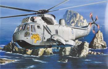 Fujimi Sikorsky SH3H Sea King Flying Tiger Plastic Model Helicopter Kit 1/72 Scale #72073