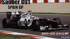 Sauber C30 Spain Grand Prix Race Car Plastic Model Car Kit 1/20 Scale #9148