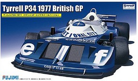 Tyrrell P34 1977 British Grand Prix Race Car Plastic Model Car Kit 1/20 Scale #9191