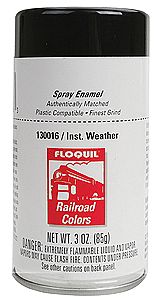 Floquil Railroad Aerosols - 3oz 89ml - Spray - Instant Weathering Hobby and Model #130016
