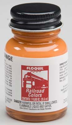 Floquil Railroad Colors - 1oz 30ml - Solvent Based Reefer Orange <div>*HAZ*</div>