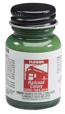Floquil Railroad Colors - 1oz 30ml - Solvent Based Dark Green <div>*HAZ*</div>