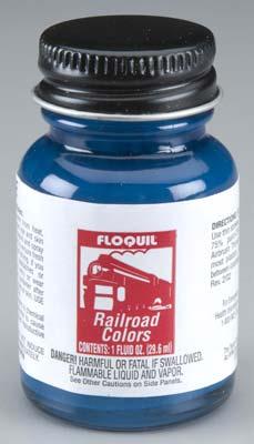 Floquil Railroad Colors - 1oz 30ml - Solvent Based Light Blue <div>*HAZ*</div>