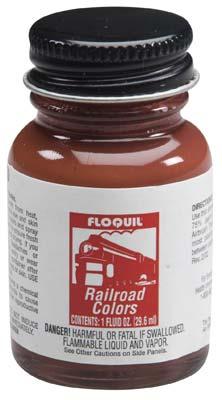 Floquil Railroad Colors - 1oz 30ml - Solvent Based Oxide Red <div>*HAZ*</div>