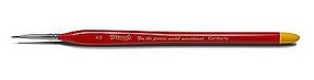 Flex-I-File Size 4/0 Ultra Fine Red Sable Brush Hobby and Model Paint Brush #40
