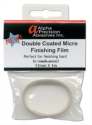 Flex-I-File Double Coated Micro Finishing film Hobby and Model Sanding Tool #601