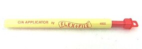 Flex-I-File Cyanoacrylate (C/A) Cement Applicator Tool Hobby and Plastic Model Glue Applicator #805