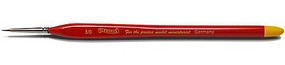 Flex-I-File 3/0 Size Red Sable Paint Brush Hobby and Plastic Model Paint Brush #br3-0