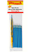 Flex-I-File Nano Brushes Large Tip Blue Applicator Hobby and Plastic Model Paint Brush #n930005
