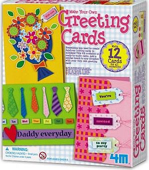 4M-Projects Make Your Own Greeting Cards Kit Drawing Kit #3623