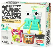 4M-Projects Junk Yard Drummer Green Science Kit 4M-Projects Junk Yard Drummer Green Science Kit