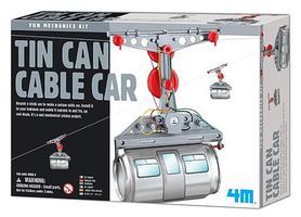 4M-Projects Tin Can Cable Car Kit Science Engineering Kit #5575 4M-Projects Tin Can Cable Car Kit Science Engineering Kit #5575