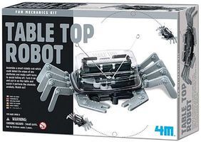 4M-Projects Table Top Robot Kit Science Engineering Kit #5576 4M-Projects Table Top Robot Kit Science Engineering Kit #5576