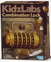4M-Projects Combination Lock (Multi-Purpose) Kit 4M-Projects Combination Lock (Multi-Purpose) Kit