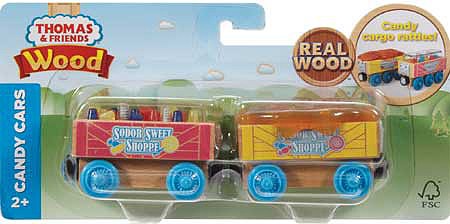 Fisher-Price Candy Cars - Thomas & Friends(TM) Wood Sodor Sweet Shop (1 Each pink, yellow)