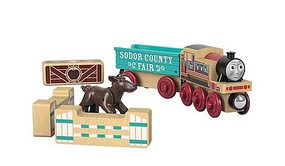 Fisher-Price Aquarium Cars Thomas and Friends(TM) Wooden Railway Aquarium Tub with Plastic Shark, Tank Car with Stingrays Fisher-Price Aquarium Cars Thomas and Friends(TM) Wooden Railway Aquarium Tub with Plastic Shark, Tank Car with Stingrays