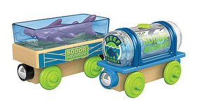 Fisher-Price Rosie's Prize Pony Thomas and Friends(TM) Wooden Railway Rosie, Animal Car, Pony, Cargo Crate and 2 Fences Fisher-Price Rosie's Prize Pony Thomas and Friends(TM) Wooden Railway Rosie, Animal Car, Pony, Cargo Crate and 2 Fences