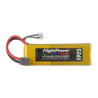 Flight-Power LiPo FP25 4S 14.8V 3300mAh 25C