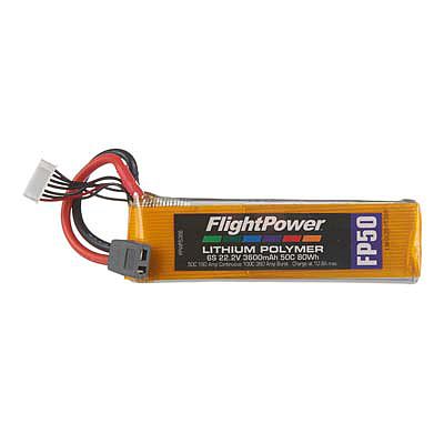 Flight-Power LiPo FP50 6S 22.2V 3600mAh 50C