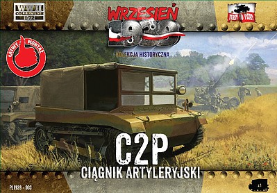 First-To-Fight C2P Polish Light Artillery Tractor Plastic Model Military Vehicle Kit 1/72 Scale #3