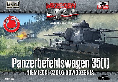 First-To-Fight WWII Panzerbefehlswagen 35(t) German Tank Plastic Model Tank Kit 1/72 Scale #39