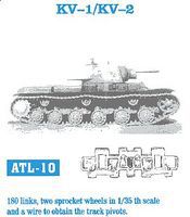 KV1/KV2 Tank Track Link Set (180 Links) Plastic Model Tank Tracks 1/35 Scale #10