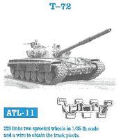 Fruilmodel T72 Tank Track Link Set (220 Links) Plastic Model Tank Tracks 1/35 Scale #11 Fruilmodel T72 Tank Track Link Set (220 Links) Plastic Model Tank Tracks 1/35 Scale #11