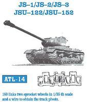 Fruilmodel JS1/2/3 JSU122/152 Tank Track Link Set (180 Links) Plastic Model Tank Tracks 1/35 Scale #14 Fruilmodel JS1/2/3 JSU122/152 Tank Track Link Set (180 Links) Plastic Model Tank Tracks 1/35 Scale #14