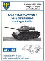 Fruilmodel 1/35 M46/M47 Patton/M26 Pershing Type T84E1 Track Set (175Links) Fruilmodel 1/35 M46/M47 Patton/M26 Pershing Type T84E1 Track Set (175Links)