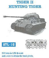 Fruilmodel Tiger II Hunting Tiger Tank Track Link Set Plastic Model Tank Tracks 1/35 Scale #16 Fruilmodel Tiger II Hunting Tiger Tank Track Link Set Plastic Model Tank Tracks 1/35 Scale #16