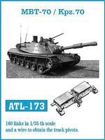 Fruilmodel 1/35 MBT70/ Kpz70 Track Set (160 Links) Fruilmodel 1/35 MBT70/ Kpz70 Track Set (160 Links)