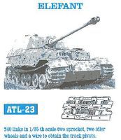Fruilmodel Elefant Tank Track Link Set (240 Links) Plastic Model Tank Tracks 1/35 Scale #23 Fruilmodel Elefant Tank Track Link Set (240 Links) Plastic Model Tank Tracks 1/35 Scale #23