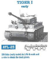 Fruilmodel Tiger I Early Tank Track Link Set (220 Links) Plastic Model Tank Tracks 1/35 Scale #25 Fruilmodel Tiger I Early Tank Track Link Set (220 Links) Plastic Model Tank Tracks 1/35 Scale #25