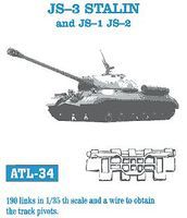 Fruilmodel JS3/JS1/JS2 Stalin Tank Track Link Set (190 Links) Plastic Model Tank Tracks 1/35 Scale #34 Fruilmodel JS3/JS1/JS2 Stalin Tank Track Link Set (190 Links) Plastic Model Tank Tracks 1/35 Scale #34